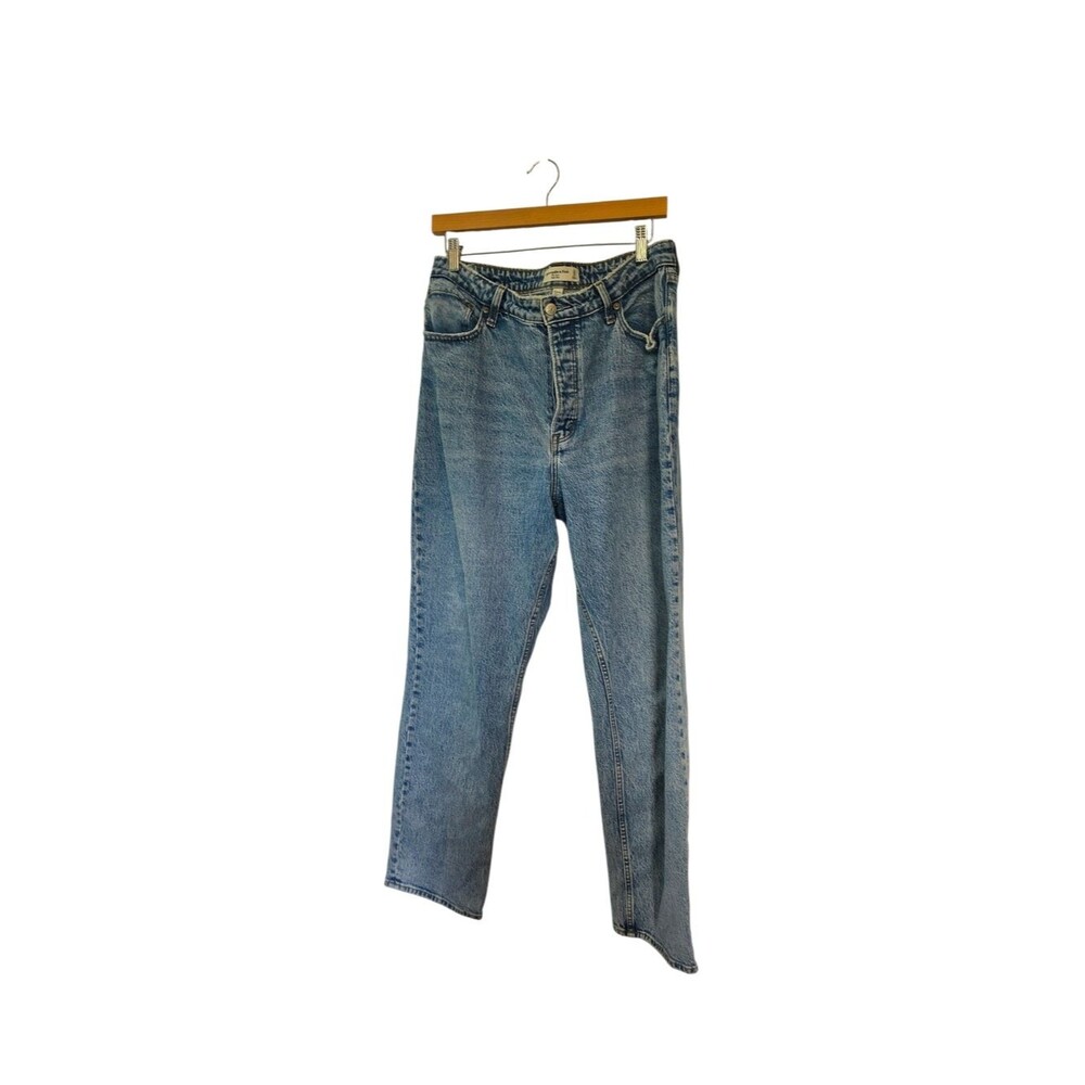 Abercrombie & Fitch The Dad High Rise Jeans Size 31 Curve Love